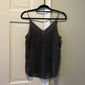 Express velour tank top.